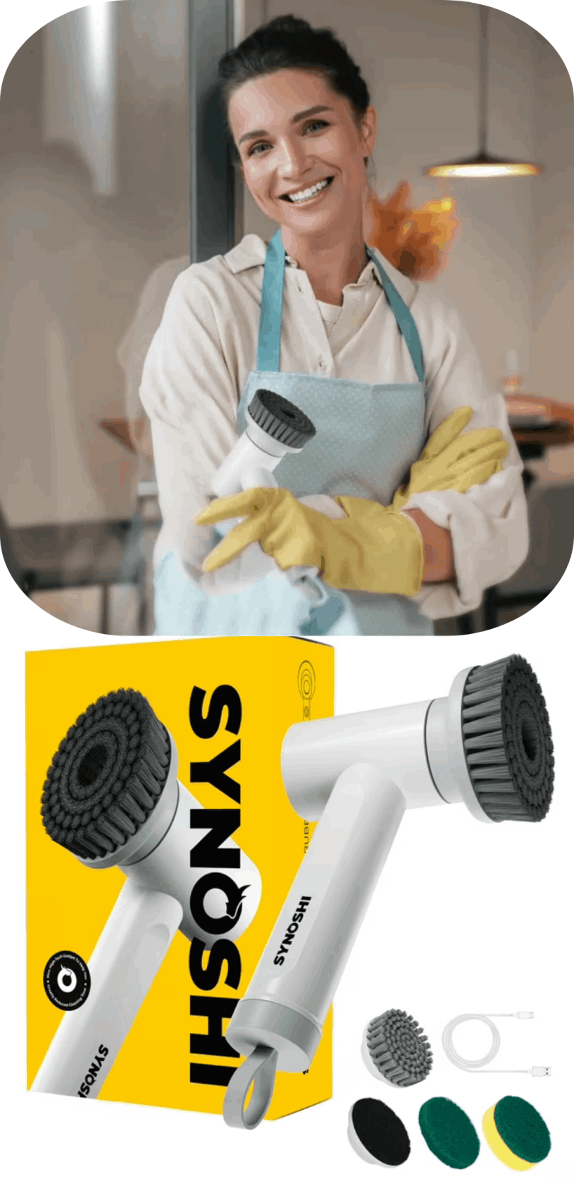 Synoshi Spin Scrubber 9